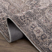 Sage Medallion Washable Area Rug