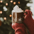 Brown Gingerbread Stoneware Coffee Mug, 14 oz