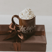 Brown Gingerbread Stoneware Coffee Mug, 14 oz
