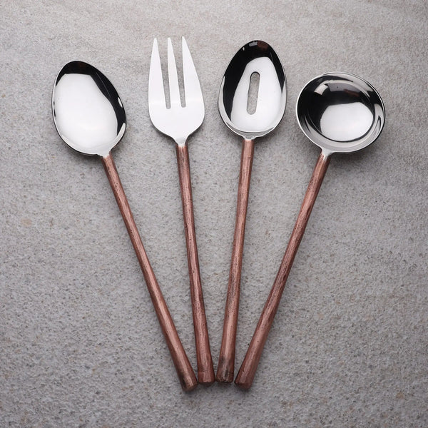 Copper-Handle Hostess Serving Set — alternate view or variant option