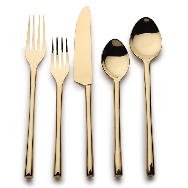 PVD-Coated Stainless Steel Flatware Set