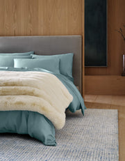 Channel Faux Fur Cuddle Blanket