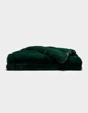Channel Faux Fur Cuddle Blanket
