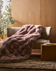 Double Bubble Textured Cuddle Blanket