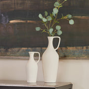 Matte Ceramic Pitcher Vase