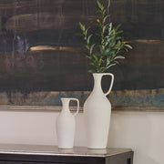 Matte Ceramic Pitcher Vase