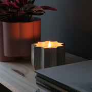 Close-up of handmade construction and surface detail — Wrap Candle / Planter