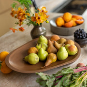 Asymmetric Matte Centerpiece Bowl — Asymmetric matte bowl in six colorways — centerpiece, catchall, or quiet still life