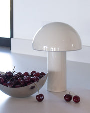 Dome-Shade Cordless Portable Table Lamp