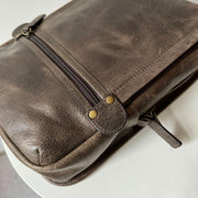 Full-Grain Leather Crossbody Sling Bag