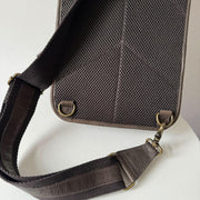 Full-Grain Leather Crossbody Sling Bag
