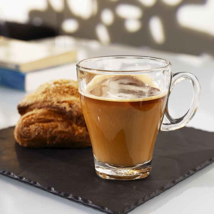 Tapered Soda Lime Glass Mug Set