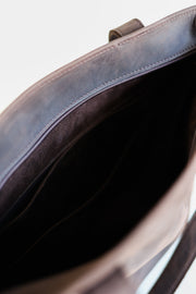 Kilele Leather Day Tote