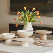 Mango Wood Handmade Serving Pedestal