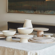 Mango Wood Handmade Serving Pedestal
