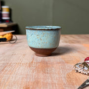Wheel-Thrown Stoneware Espresso Cup