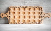Engraved Wood Deviled Egg Serving Board
