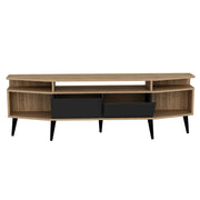 Wide-Wing Media Console TV Stand