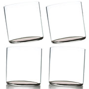 Hand-Blown Crystal Rocks Glasses