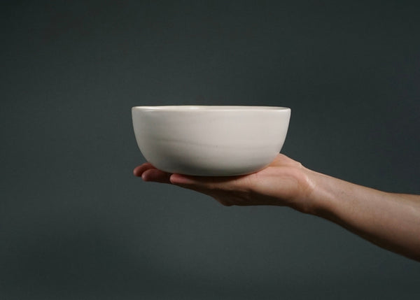 Matte Ivory Ceramic Dinnerware Set