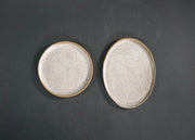 Speckled Stoneware Snack Tray