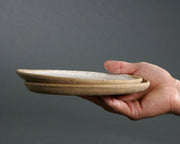 Speckled Stoneware Snack Tray