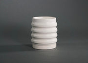 Ridged Ceramic Planter Set