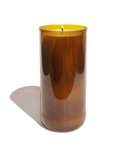 Amber Recycled Glass Fig Candle – candles | Roost & Roam