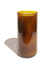Amber Recycled Glass Fig Candle – candles | Roost & Roam