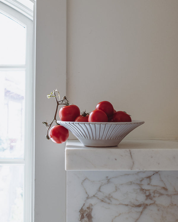 Carved Ceramic Coupelle Bowl Set – bowls (view 3) | Roost & Roam