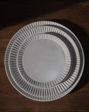 Ridged Stoneware Cloud Serving Tray – serving tray (view 3) | Roost & Roam