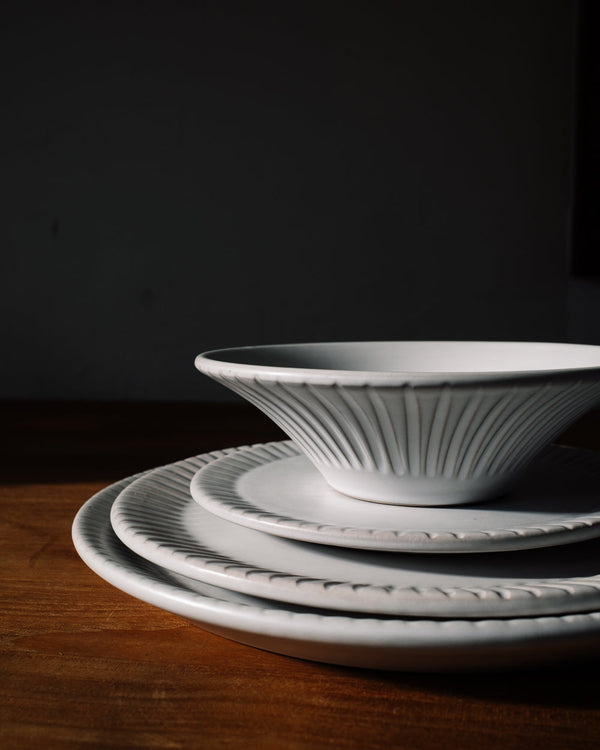 Carved Ceramic Coupelle Bowl Set – bowls (view 4) | Roost & Roam