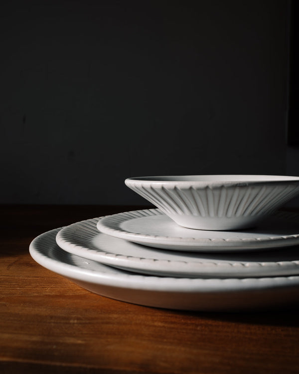 Carved Ceramic Coupelle Bowl Set – bowls (view 5) | Roost & Roam