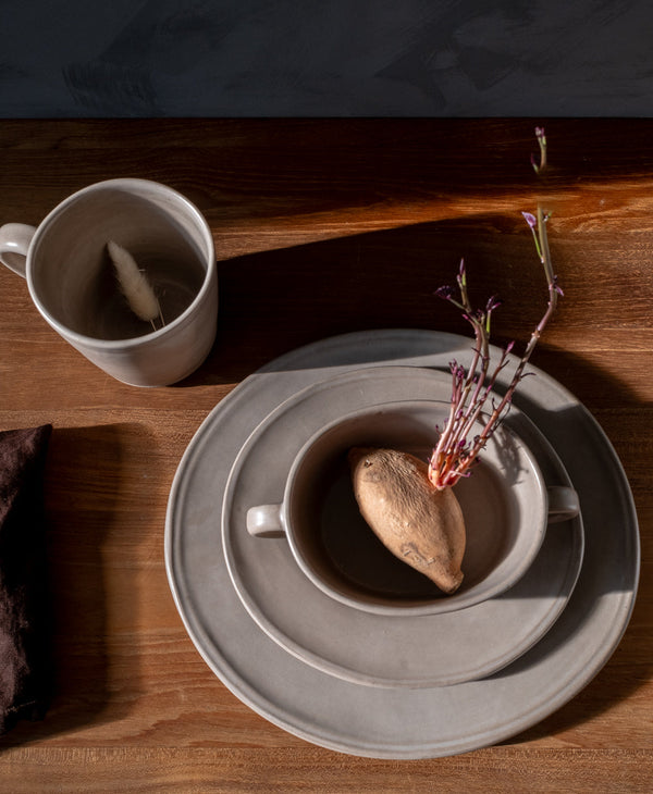 Earth-Glaze Oval Ceramic Dinner Plate Set – plates (view 2) | Roost & Roam