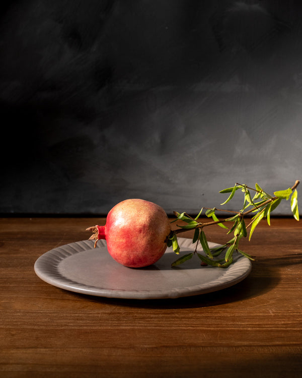 Hand-Carved Stoneware Salad Plate Set – plates (view 2) | Roost & Roam