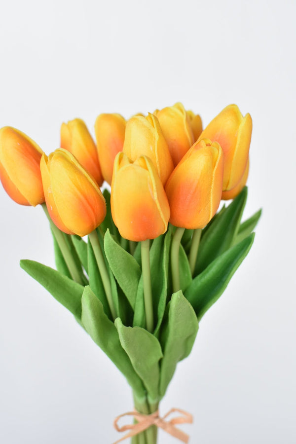 Close-up of material and construction detail — Real-Touch Tulip Bundle Stems