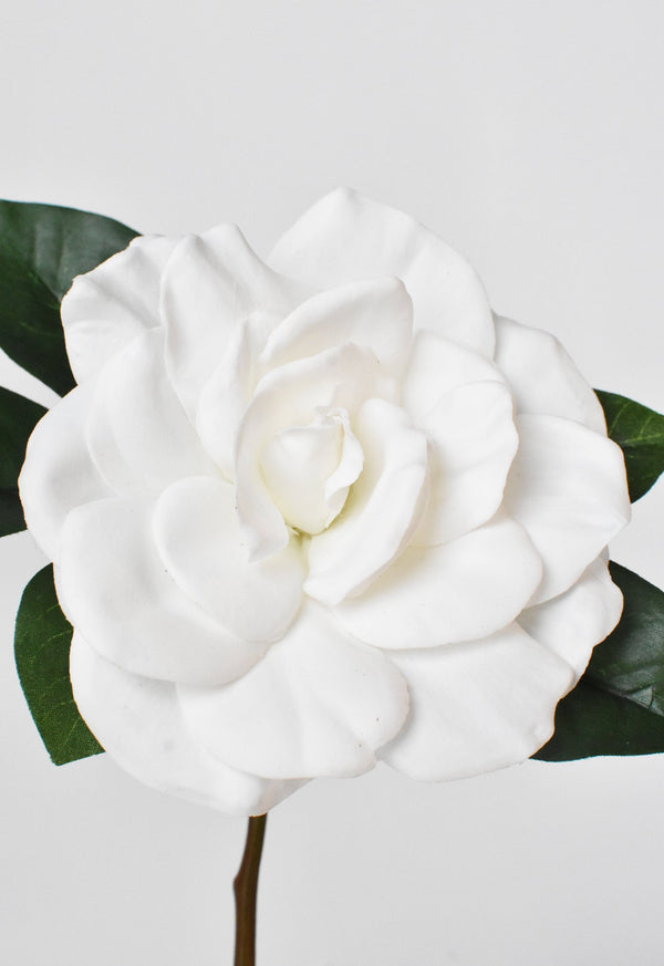Soft-Touch Faux Gardenia Stem — alternate view or variant option