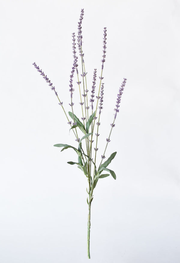 Faux Lavender Spray Stem