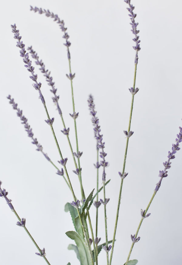 Faux Lavender Spray Stem