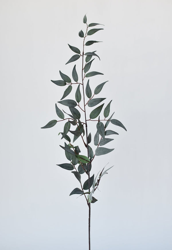Faux Ruscus Leaf Stem
