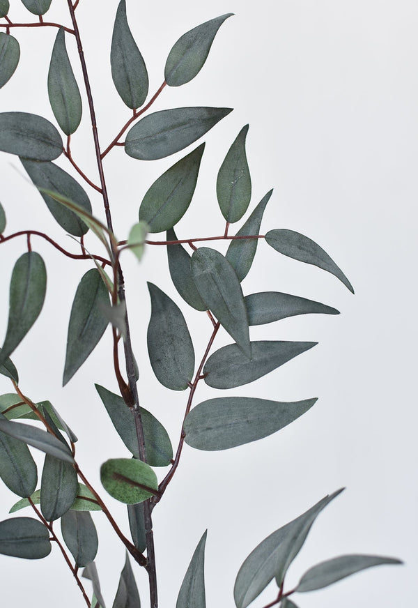 Faux Ruscus Leaf Stem