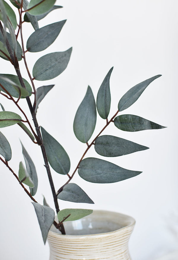 Faux Ruscus Leaf Stem