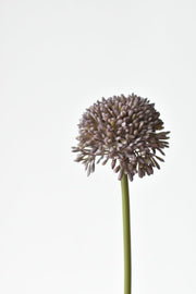Close-up of material and construction detail — Dusty Violet Faux Allium Stem