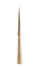 Hand-Carved Wood-Grain Taper Candle Holder — alternate size or scent variant from the same series