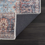 Medallion Print Washable Area Rug