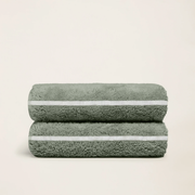 Striped Cotton Bath Towel Set