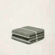 Striped Cotton Bath Towel Set