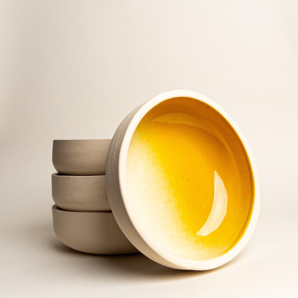 Glazed Ceramic Dinner Bowl