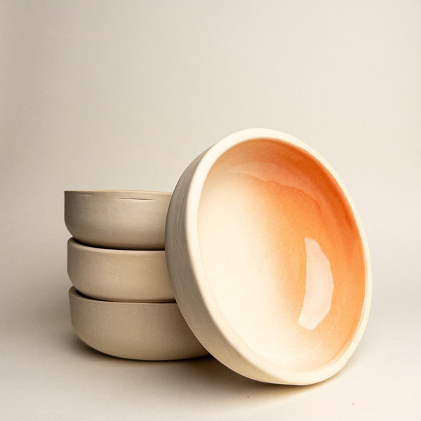 Glazed Ceramic Dinner Bowl