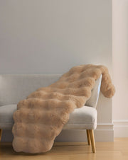 Double Bubble Textured Cuddle Blanket